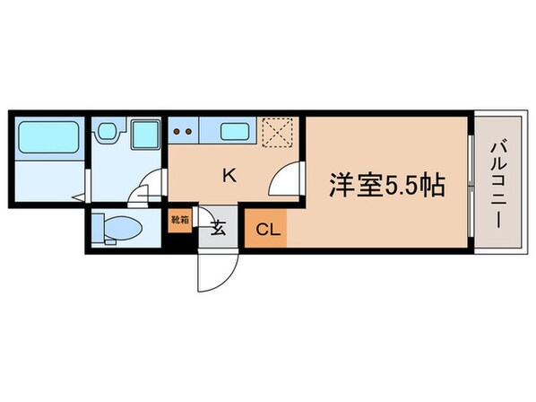 LECOCON熱田の物件間取画像